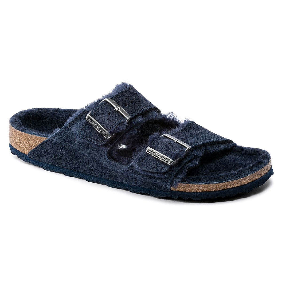 Birkenstock Arizona Shearling Suede Sandals - Image 5
