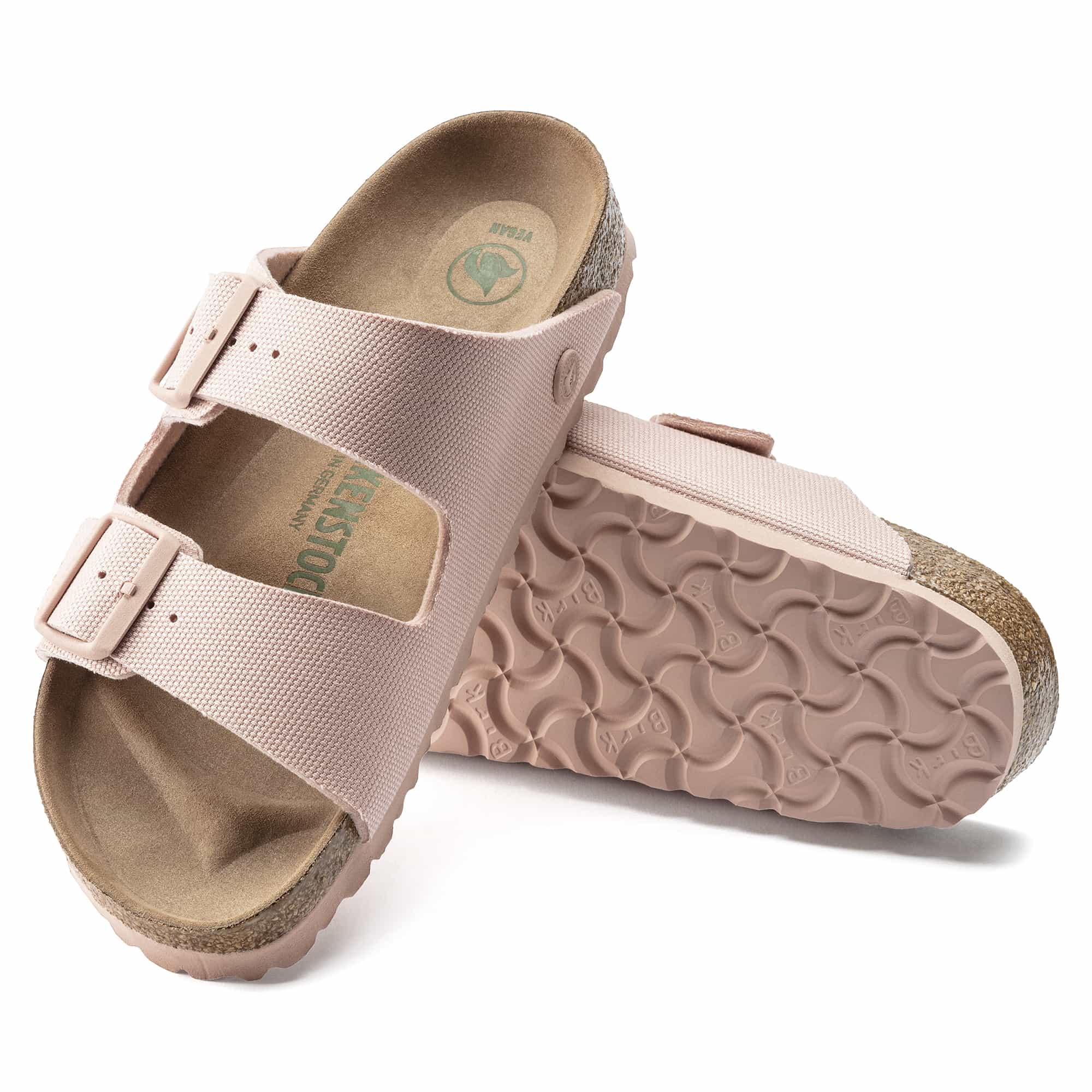 Birkenstock Arizona Vegan Textile Soft Pink - Image 2