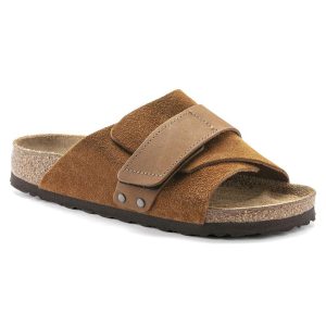 Birkenstock Kyoto Nubuck/Suede Leather Mink
