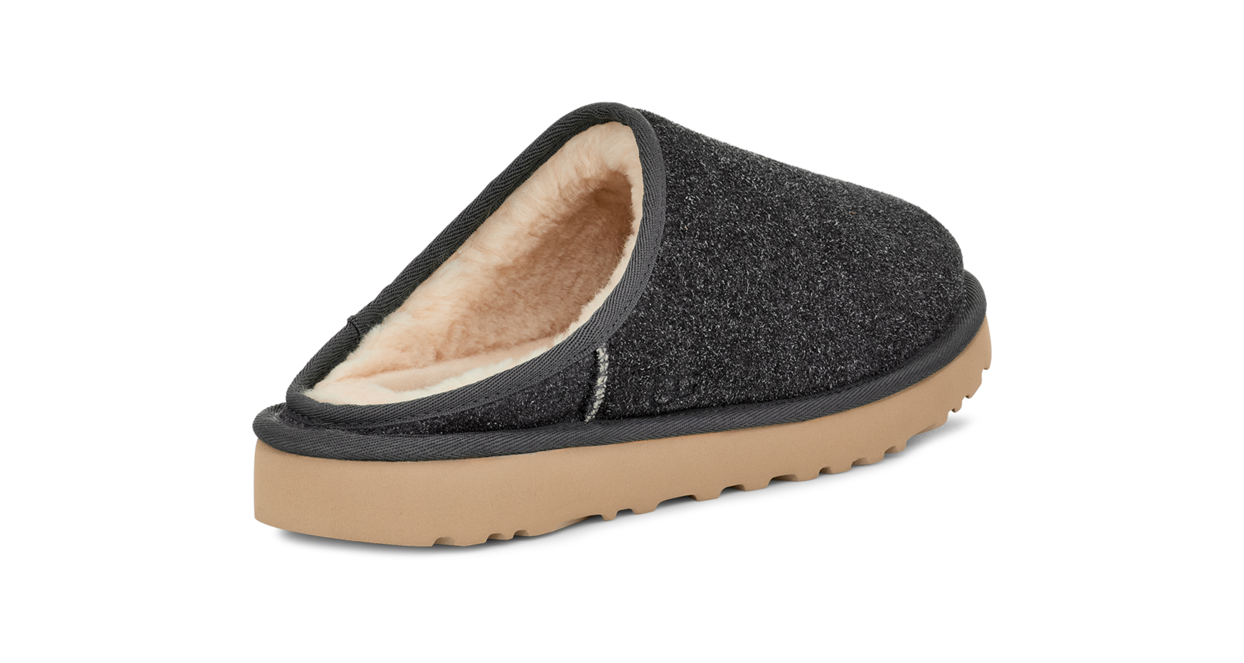 Ugg Men's Classic Slip-On Shaggy - 1153104-Dgry - Image 6