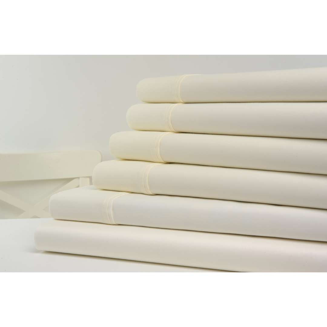 Kathy Ireland 1200 Thread Count 6 Piece Cotton Rich Sheet Set by Bed Bath Fashions - Image 2