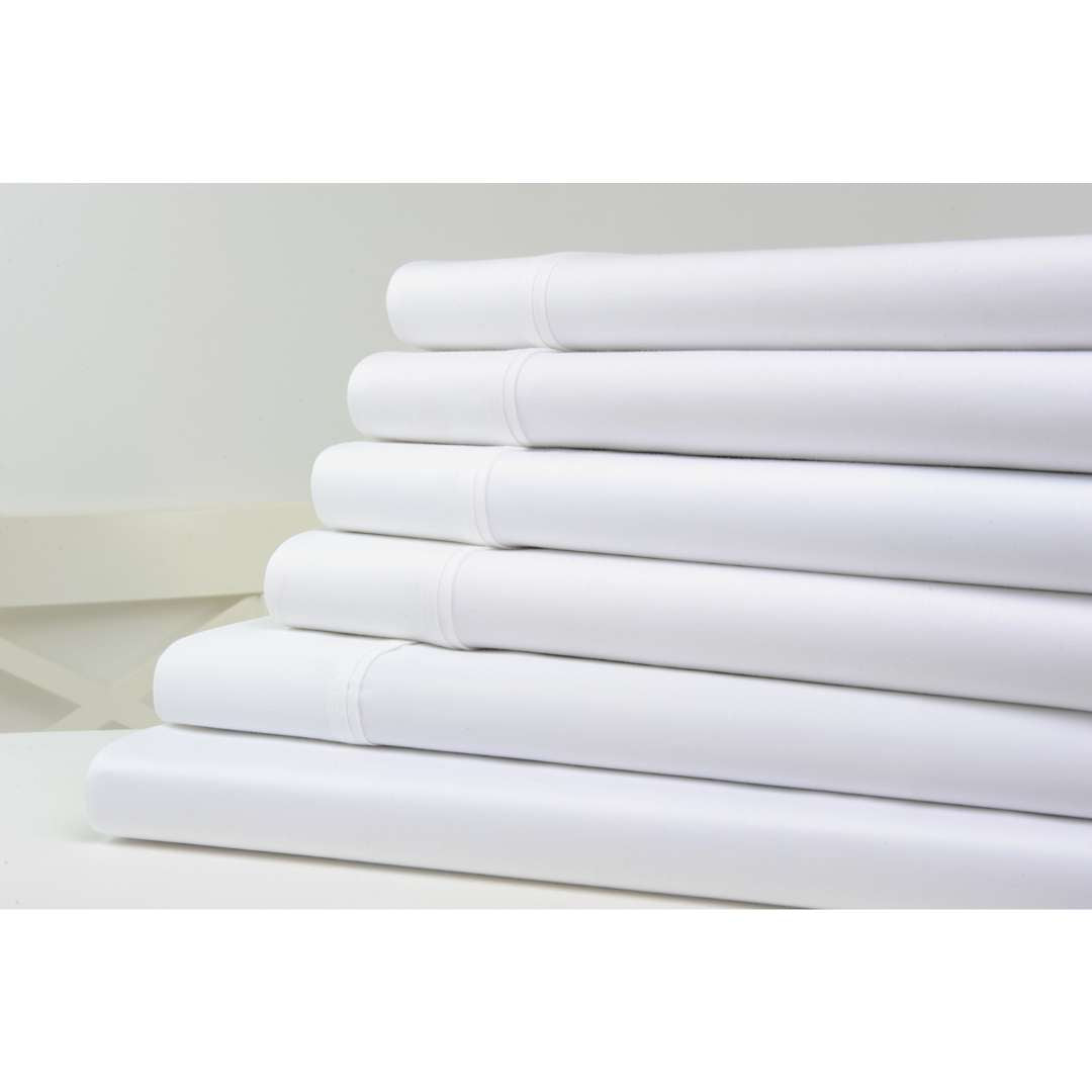 Kathy Ireland 1200 Thread Count 6 Piece Cotton Rich Sheet Set by Bed Bath Fashions - Image 6