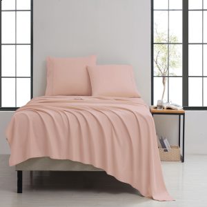 Kathy Ireland Twill Weave Luxury 4-Piece Sheet Set by Bed Bath Fashions