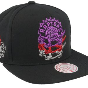 Mitchell & Ness Men's Nba Drop It Snapback Hwc Raptors - Hhss6118-Trayypppblck