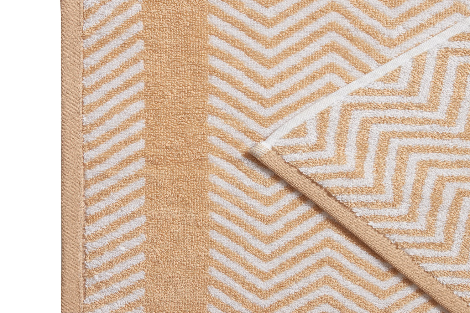 Kathy Ireland 6 Piece Chevron Jacquard Towel Set with Lets Dry - Image 3