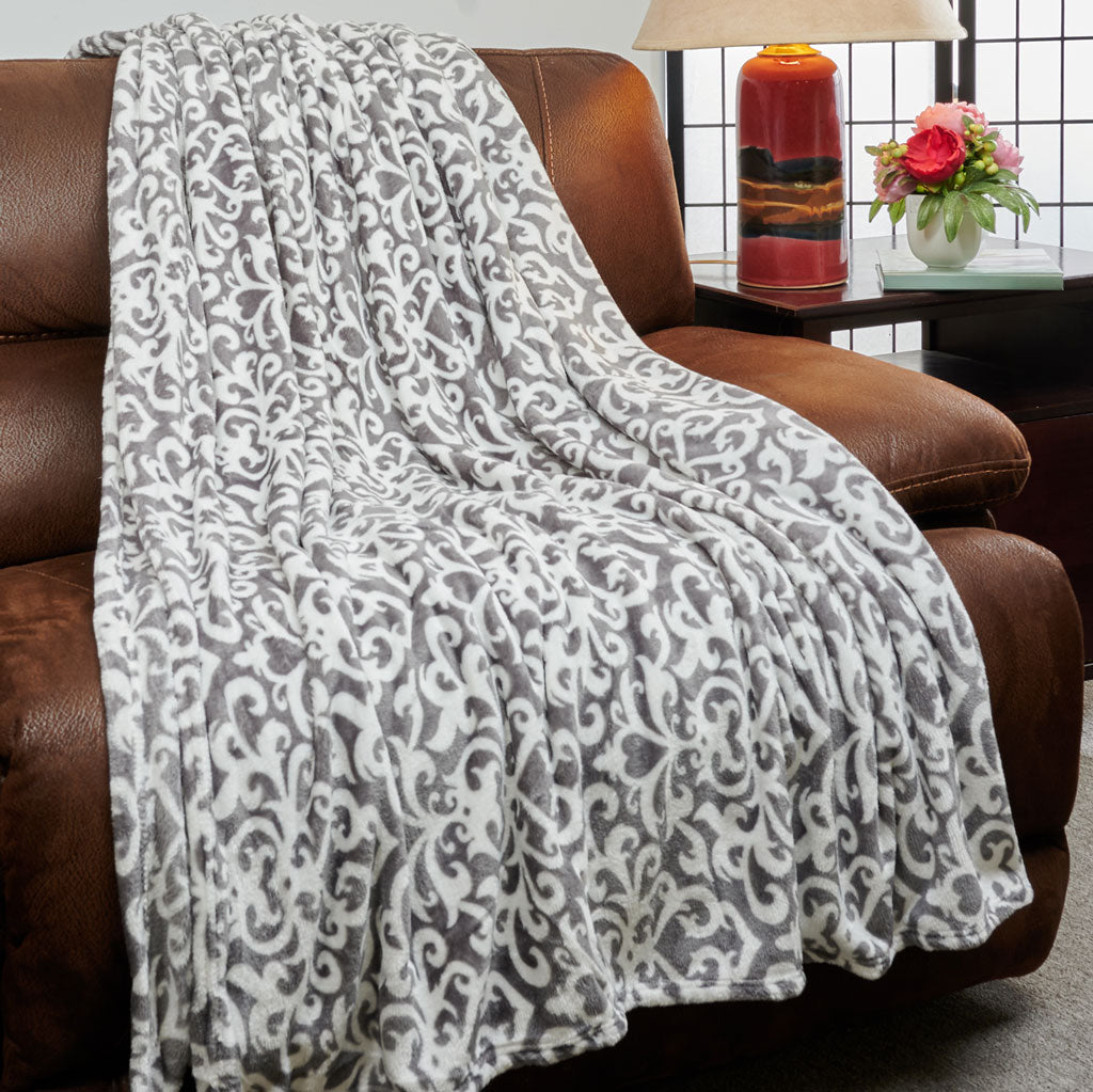 Kathy Ireland Flannel Fleece Blanket by Bed Bath Fashions - Image 2