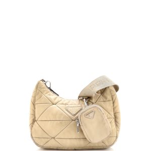 Pre-Loved Prada Re-Edition Shoulder Bag Quilted Tessuto Small