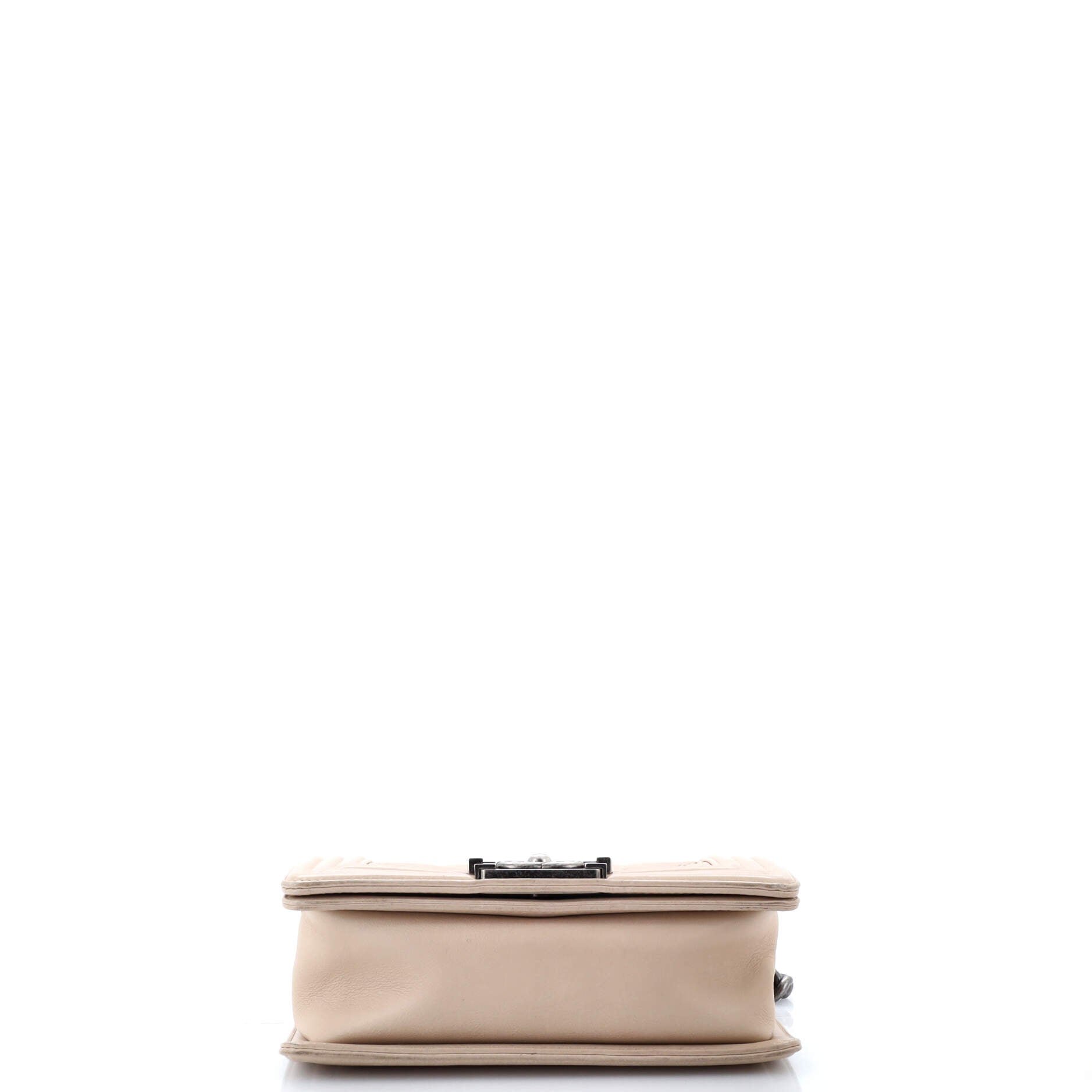 Pre-Loved Chanel Stitch Boy Flap Bag Quilted Calfskin Small - Image 5