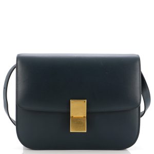 Pre-Loved Celine Classic Box Bag Smooth Leather Medium