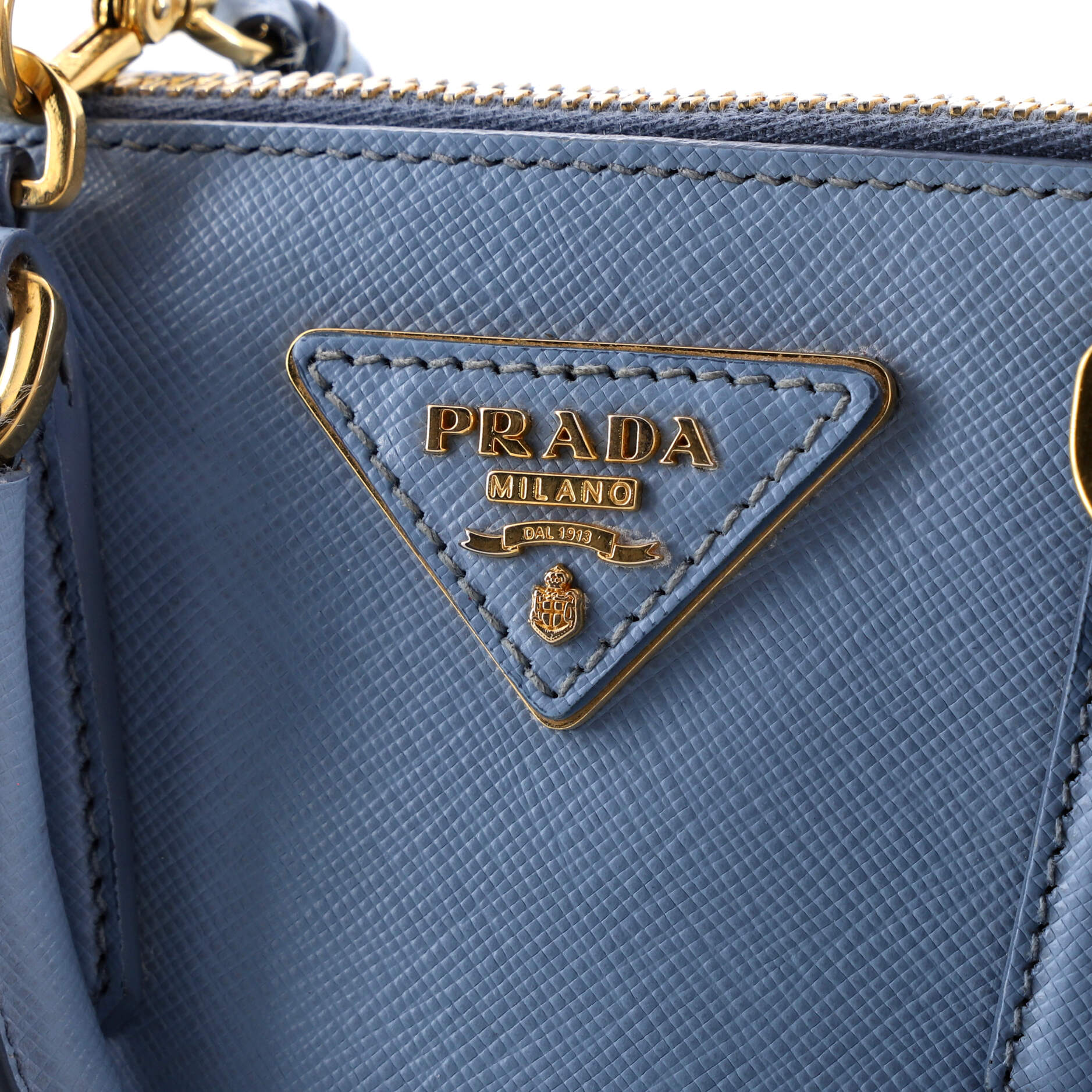Pre-Loved Prada Promenade Bag Saffiano Leather Small - Image 7