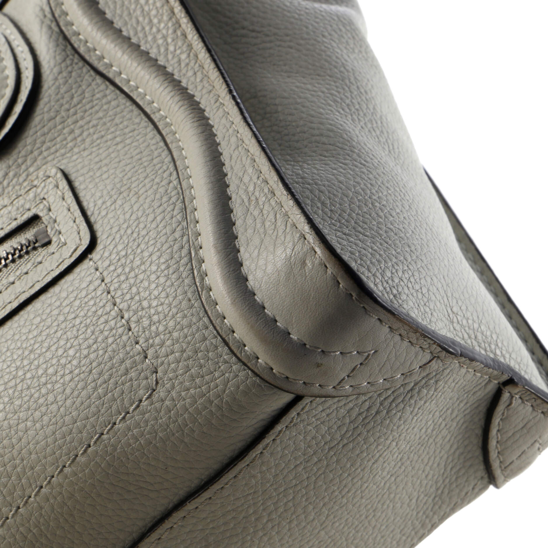 Pre-Loved Celine Luggage Bag Grainy Leather Nano - Image 7