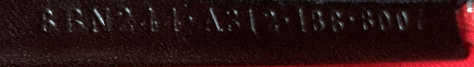 Pre-Loved Fendi Bow Peekaboo Bag Whipstitch Leather Mini - Image 6