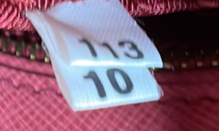 Pre-Loved Prada Promenade Bag Saffiano Leather Small - Image 9