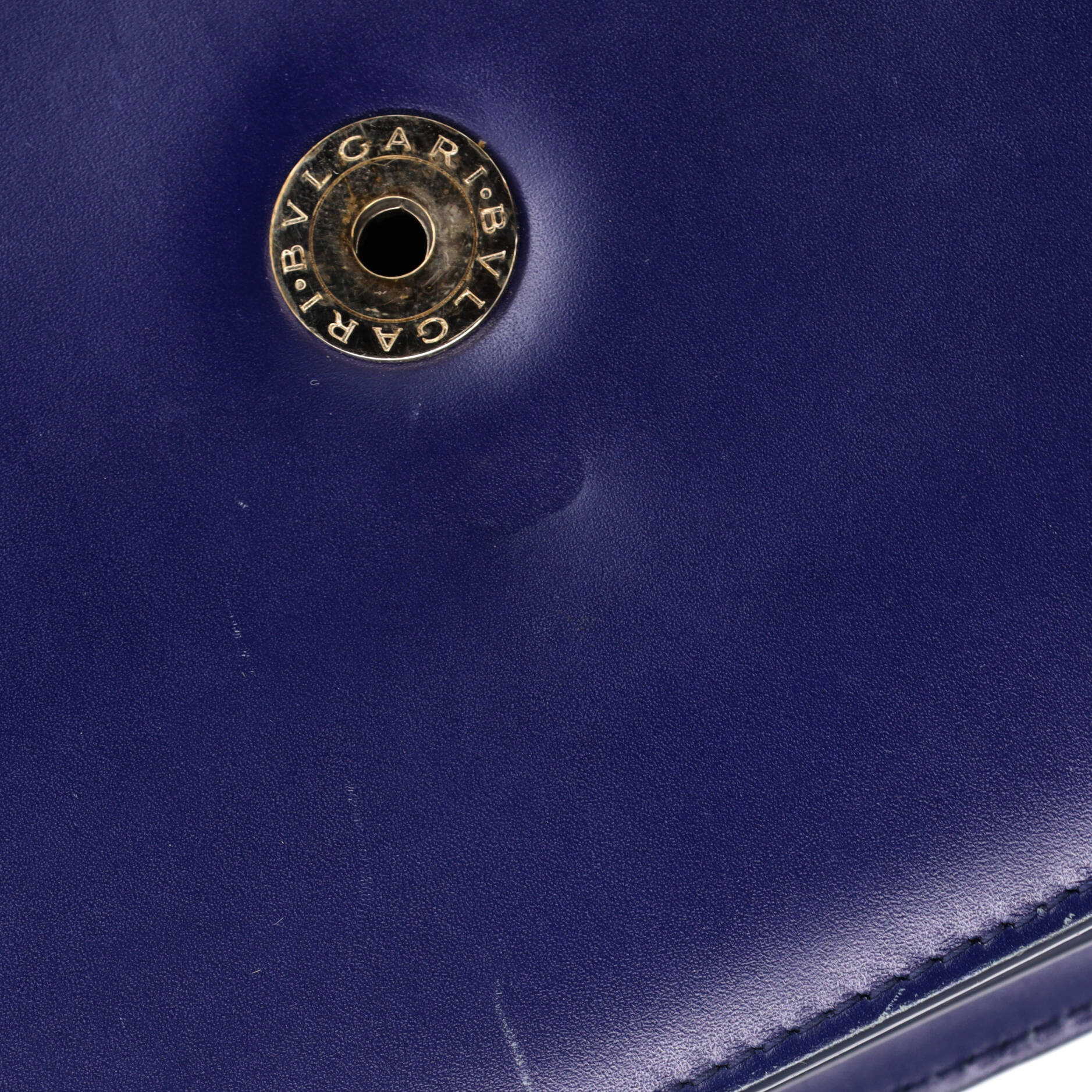 Pre-Loved Bvlgari Serpenti Forever Top Handle Bag Leather and Stingray Small - Image 7