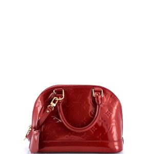 Pre-Loved Louis Vuitton Alma Handbag Monogram Vernis BB