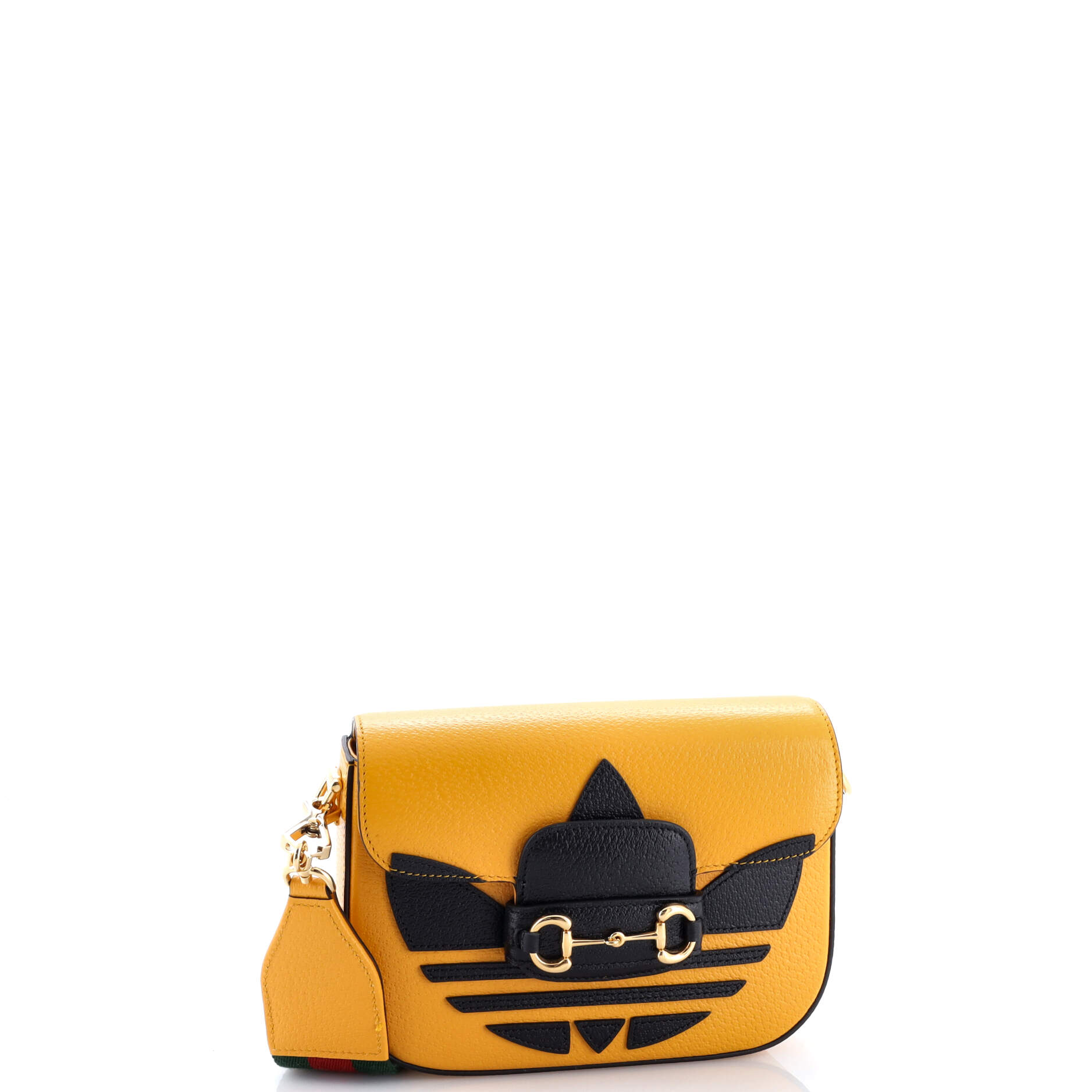 Pre-Loved Gucci x Adidas Horsebit 1955 Shoulder Bag Leather Mini - Image 2