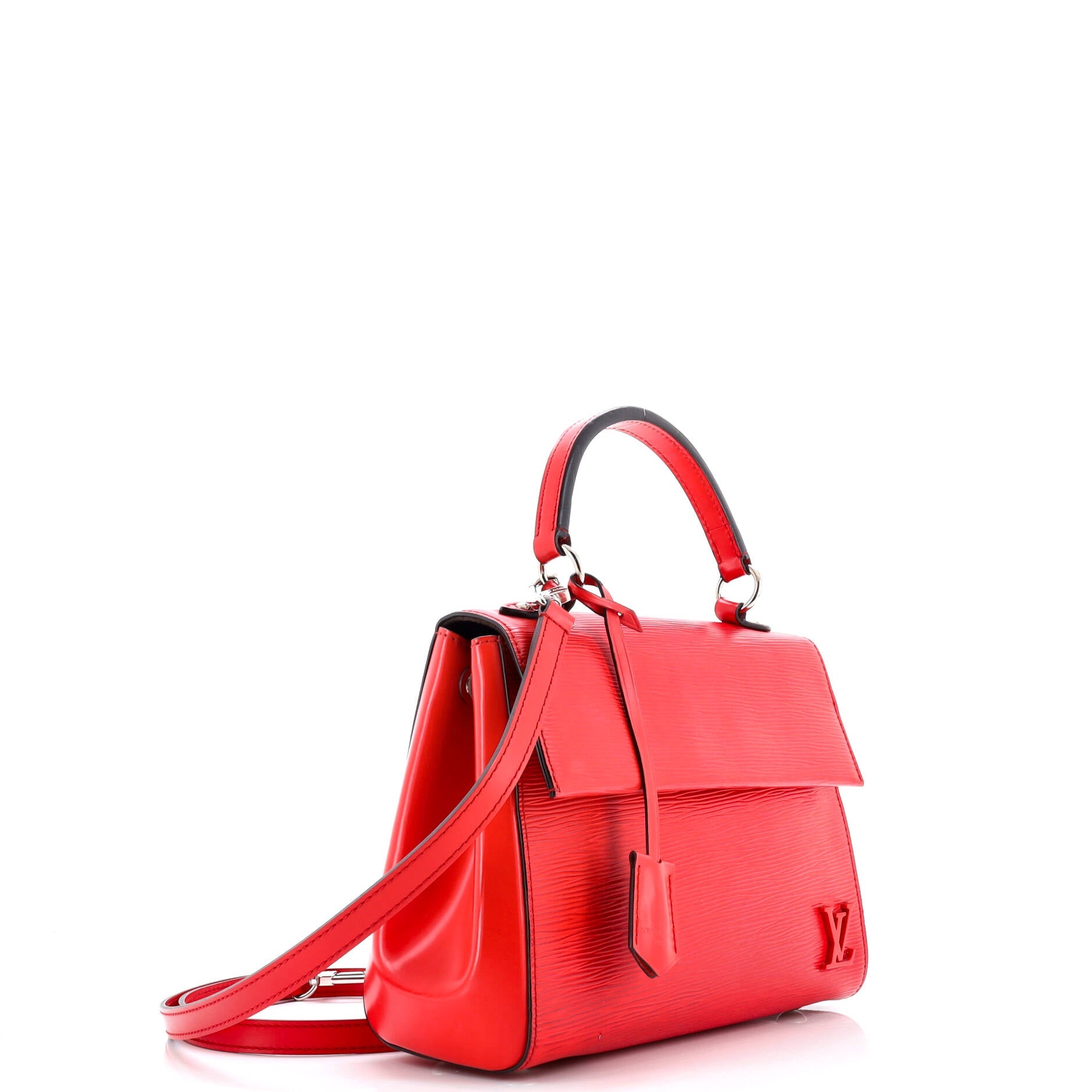 Pre-Loved Louis Vuitton Cluny Top Handle Bag Epi Leather BB - Image 2