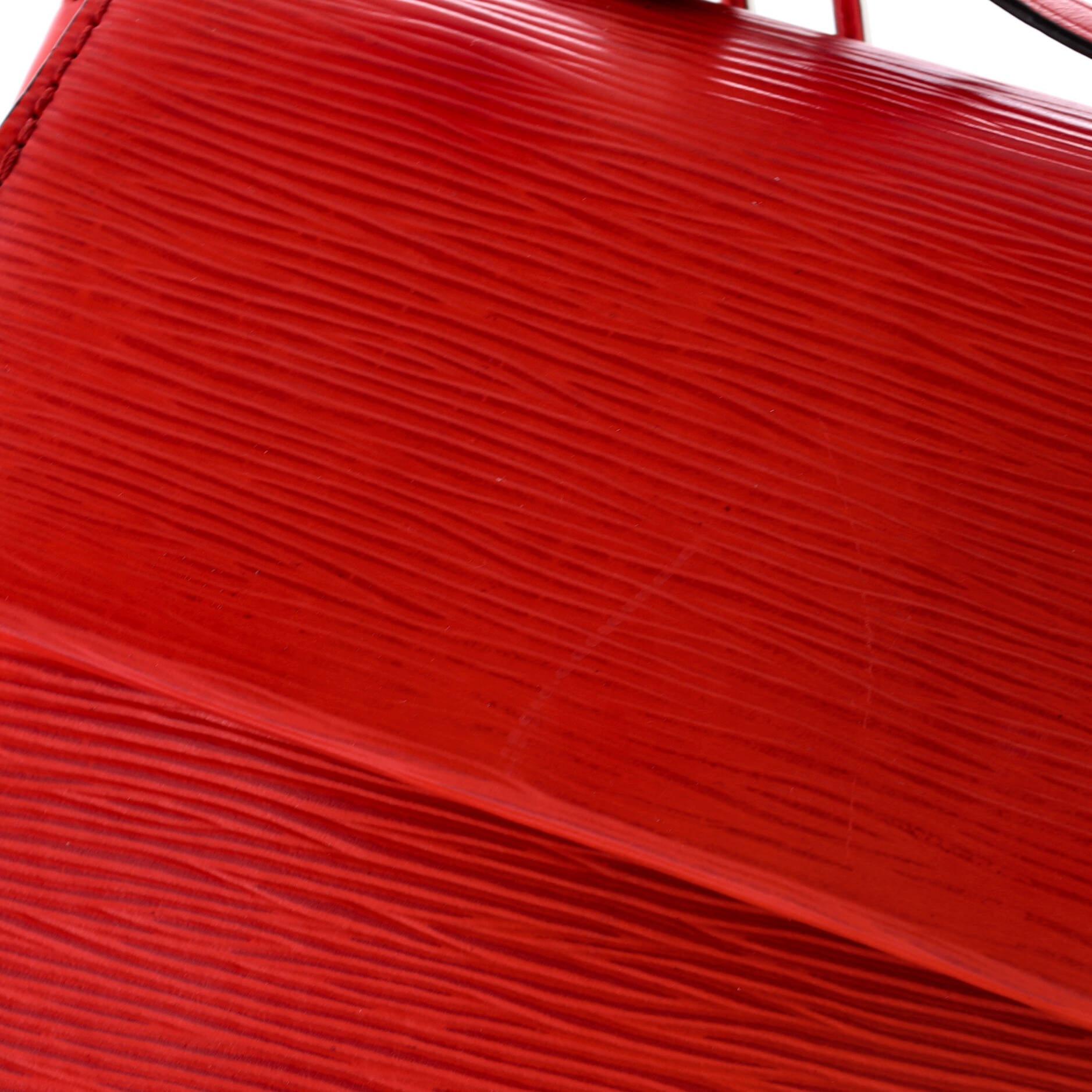 Pre-Loved Louis Vuitton Cluny Top Handle Bag Epi Leather BB - Image 6