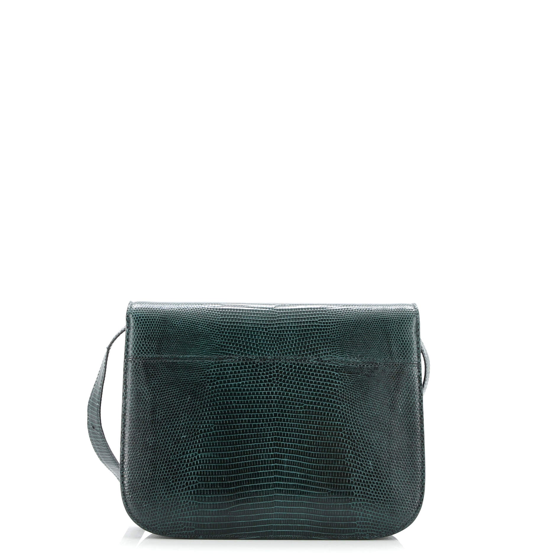 Pre-Loved Celine Classic Box Bag Lizard Medium - Image 3