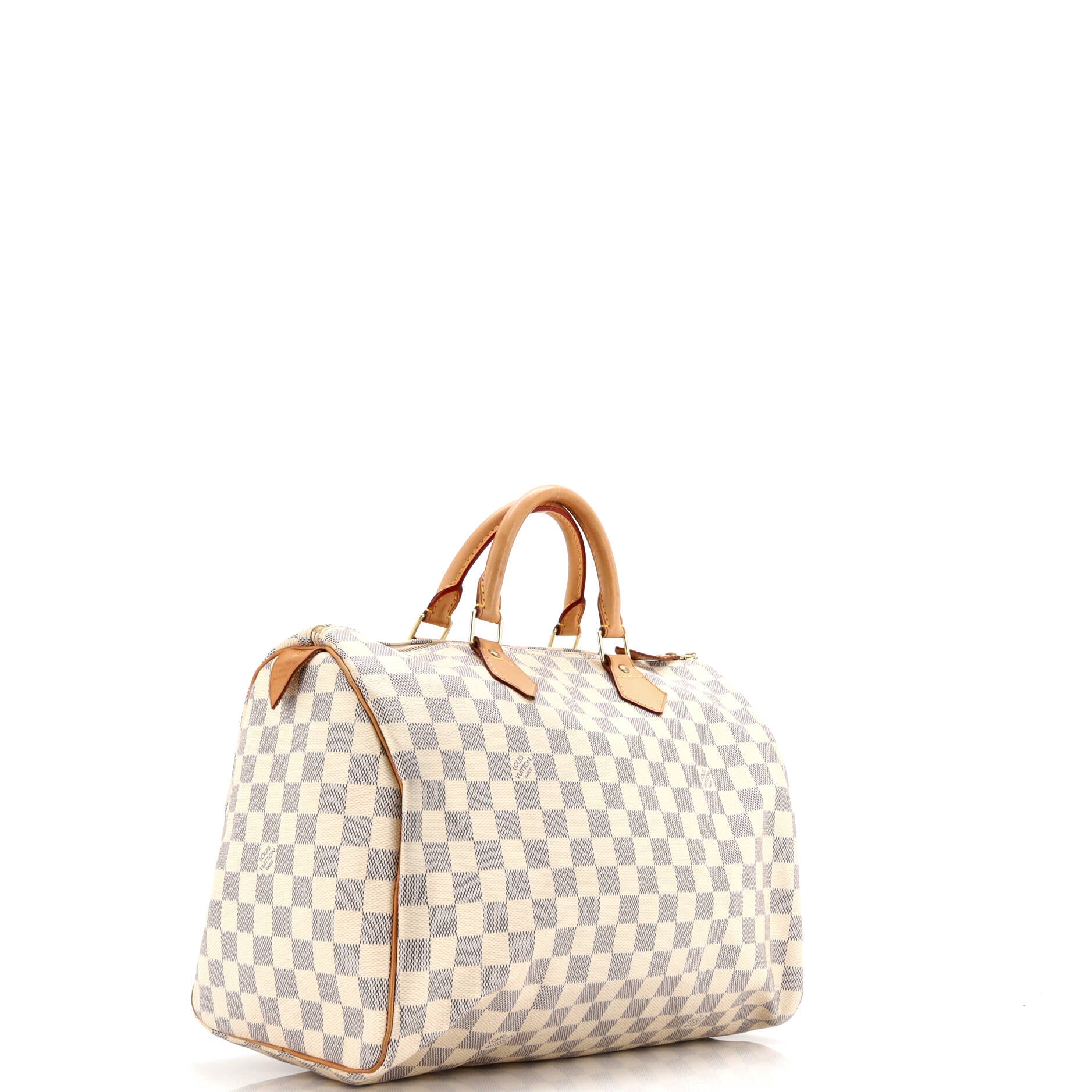 Pre-Loved Louis Vuitton Speedy Handbag Damier 35 - Image 2