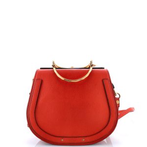 Pre-Loved Chloe Nile Crossbody Bag Leather Medium