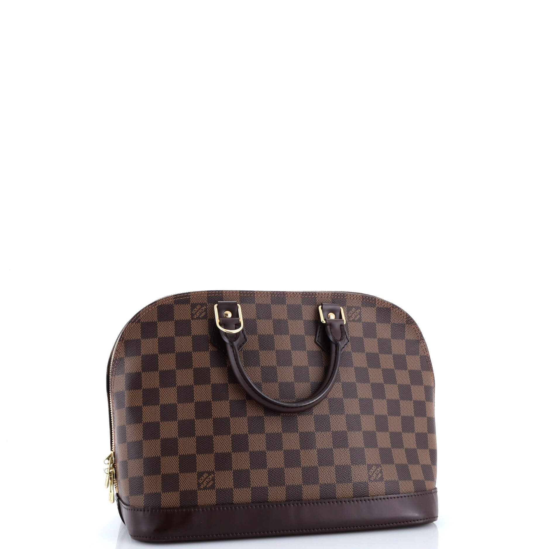 Pre-Loved Louis Vuitton Vintage Alma Handbag Damier PM - Image 2