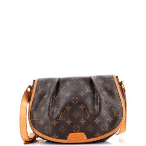 Pre-Loved Louis Vuitton Menilmontant Handbag Monogram Canvas PM