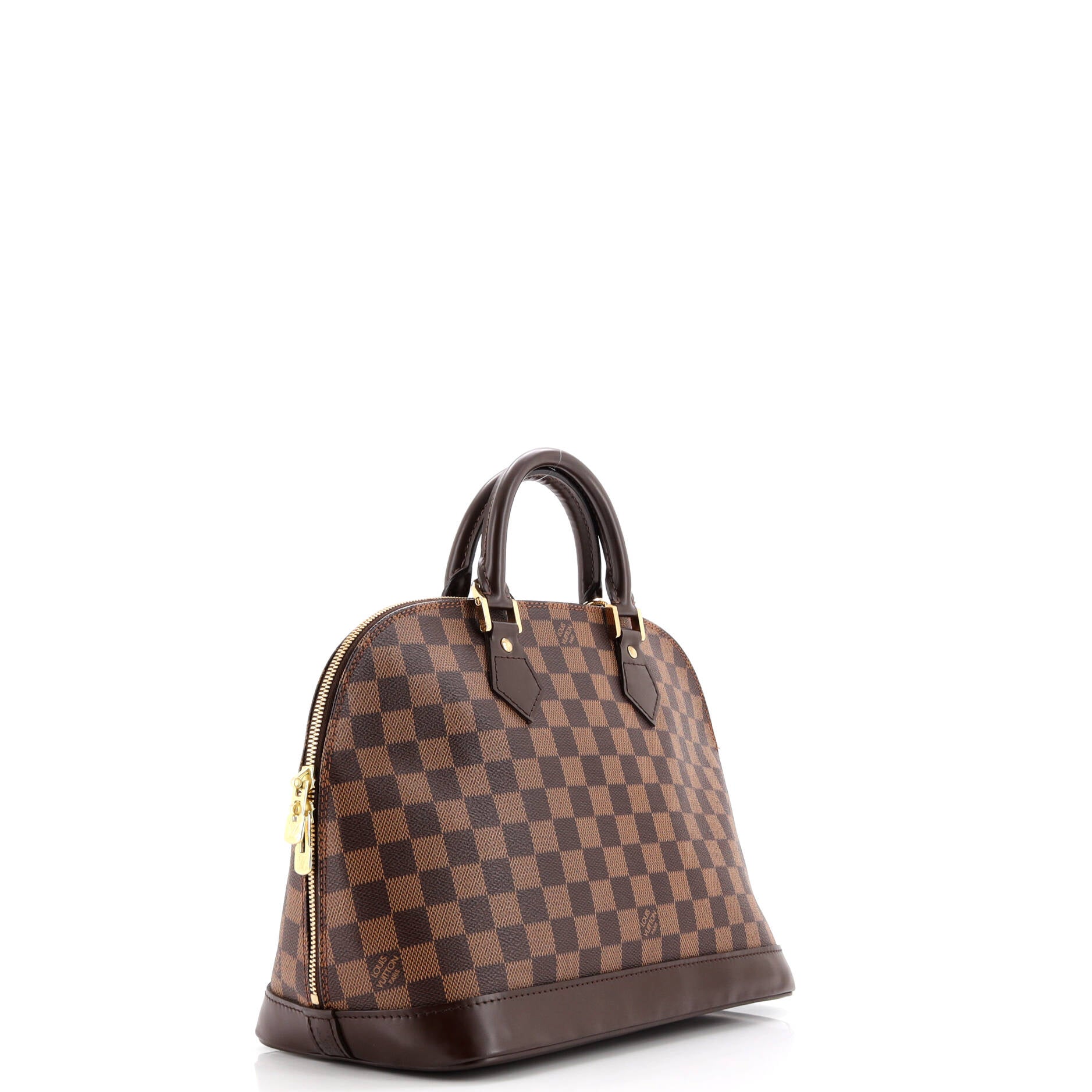 Pre-Loved Louis Vuitton Vintage Alma Handbag Damier PM - Image 2