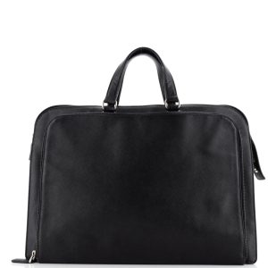 Pre-Loved Prada Travel Briefcase Saffiano Leather