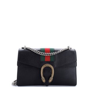 Pre-Loved Gucci Web Dionysus Bag Leather Small