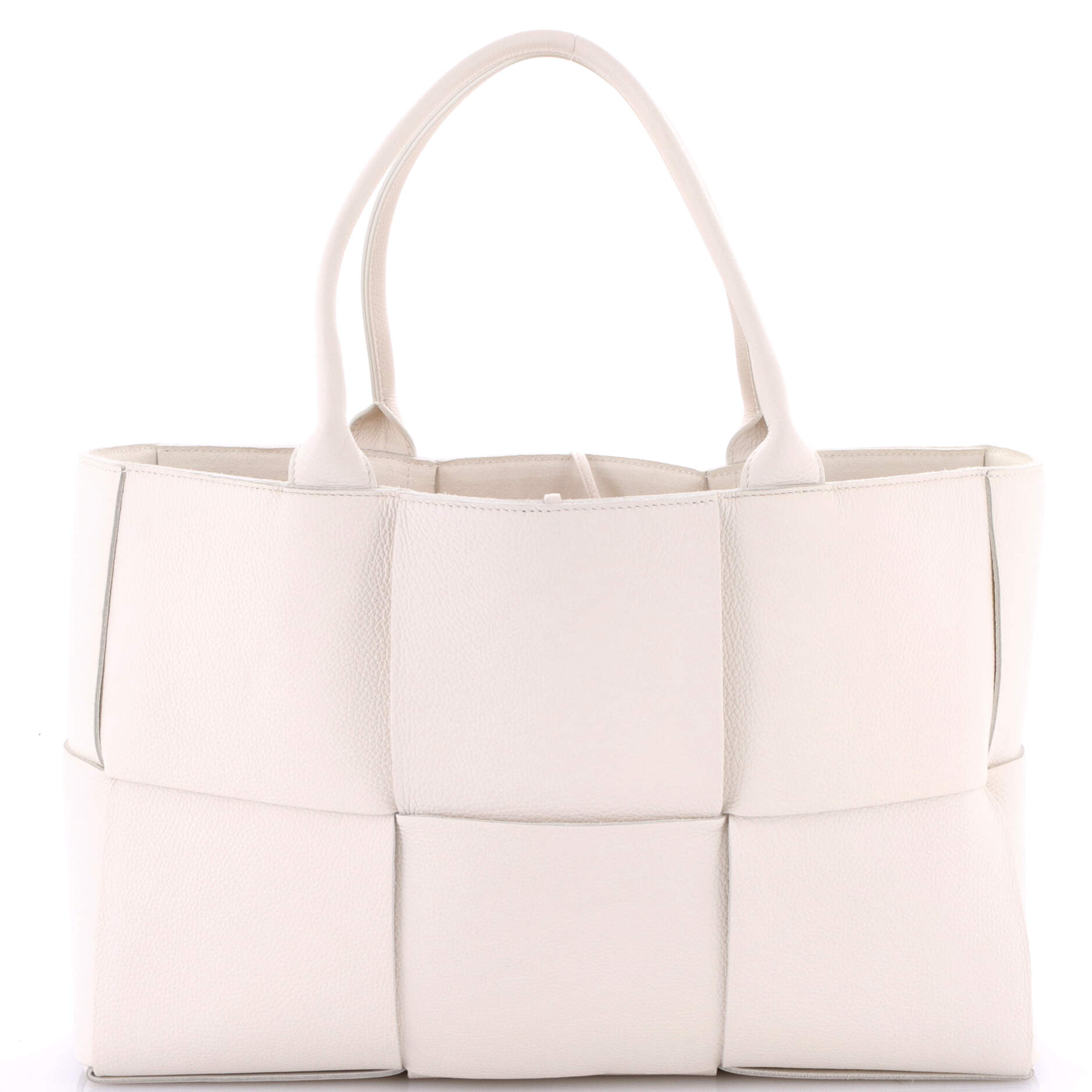 Pre-Loved Bottega Veneta Arco Tote Maxi Intrecciato Leather Medium