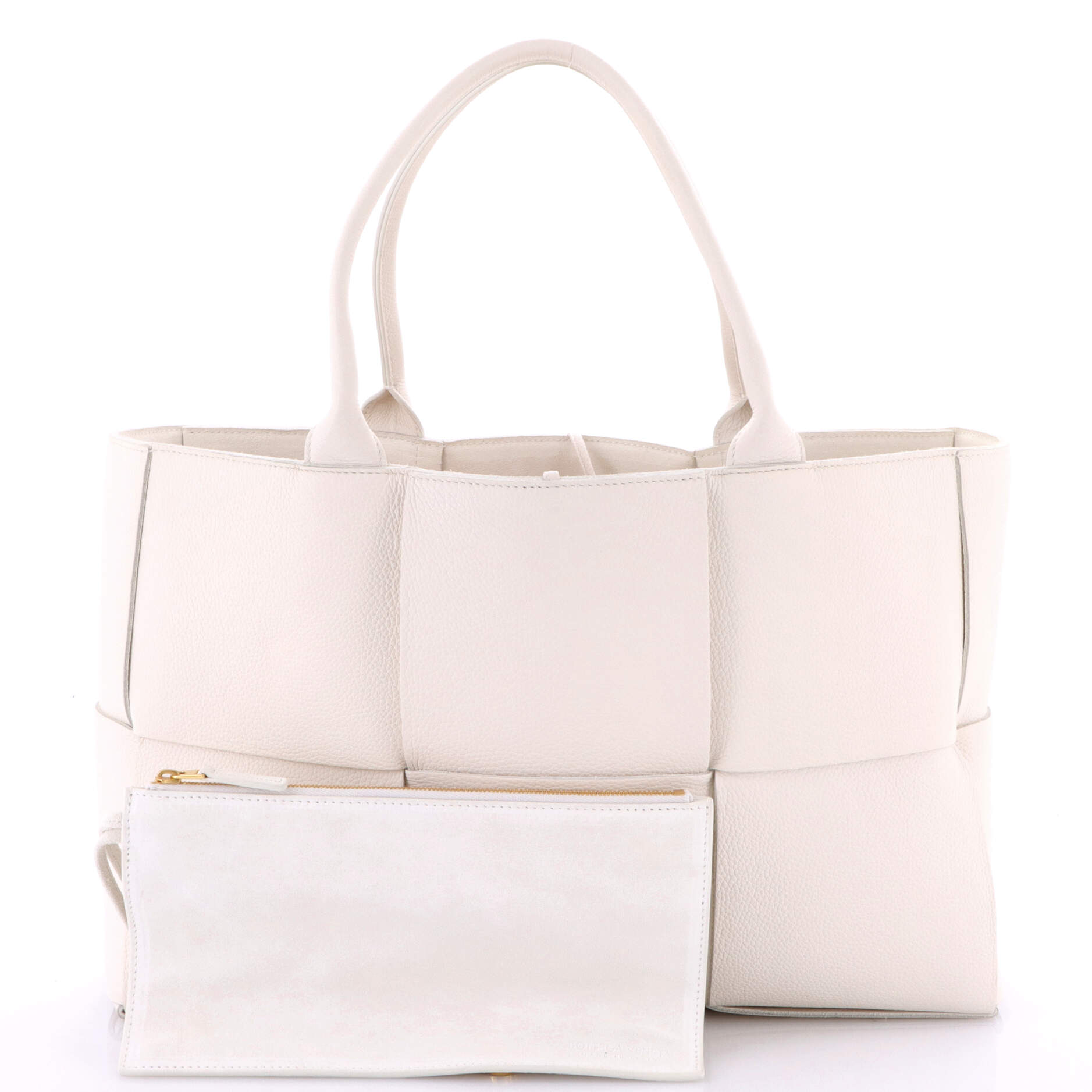 Pre-Loved Bottega Veneta Arco Tote Maxi Intrecciato Leather Medium - Image 2