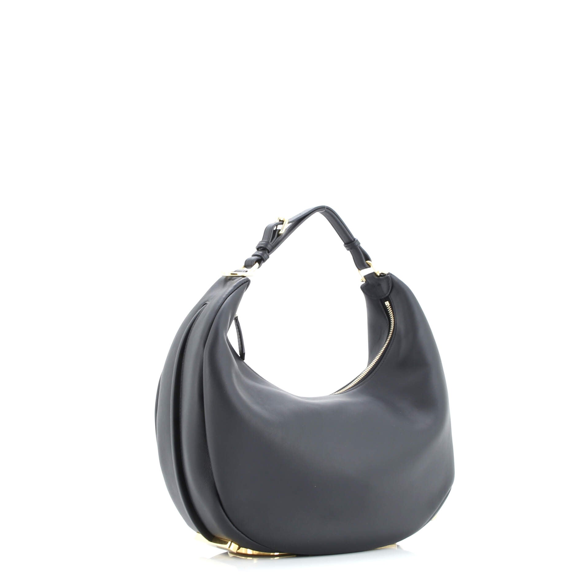 Pre-Loved Fendi Fendigraphy Bag Leather Small - Image 2