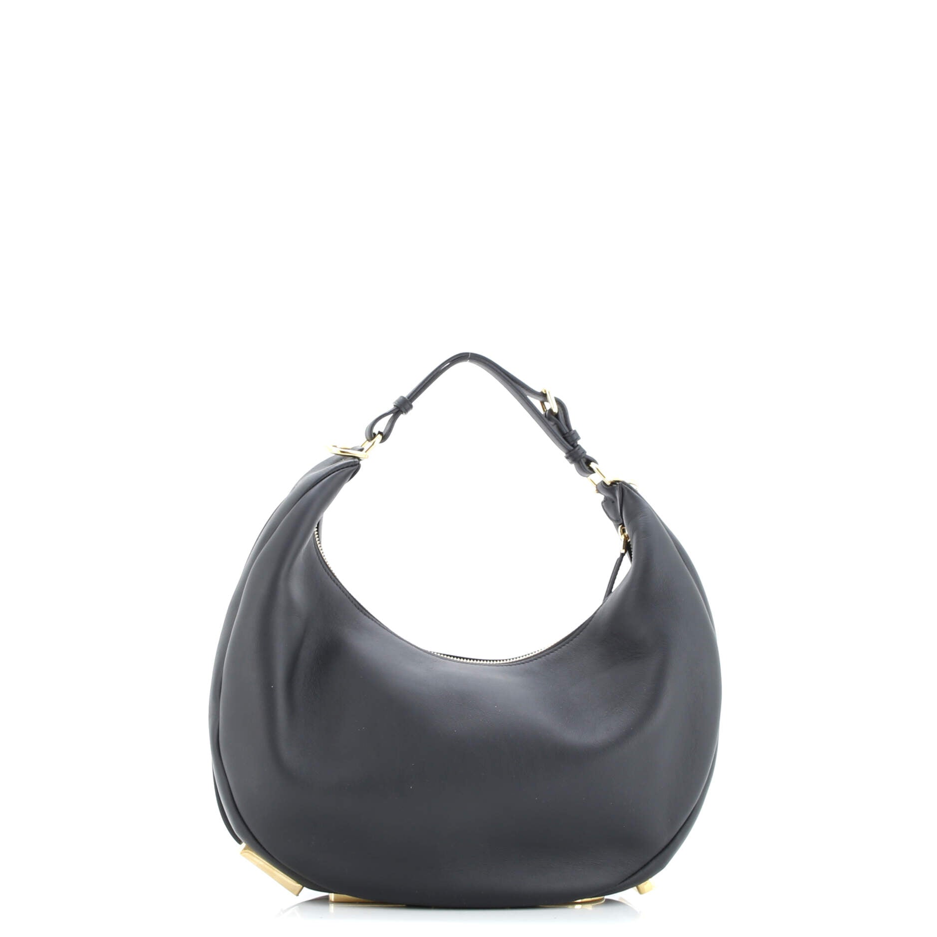 Pre-Loved Fendi Fendigraphy Bag Leather Small - Image 3