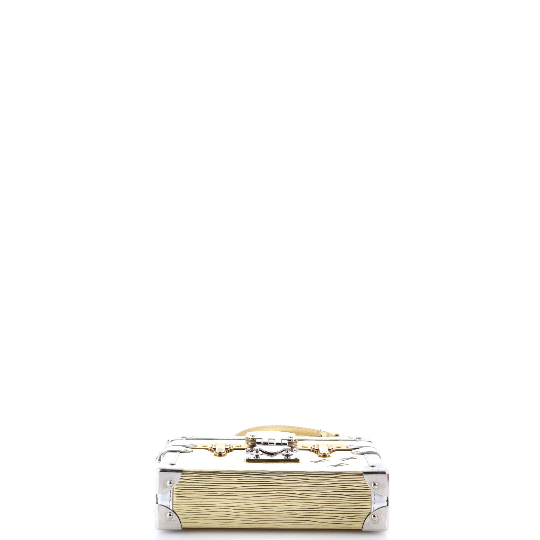 Pre-Loved Louis Vuitton Petite Malle Handbag Epi Leather - Image 4