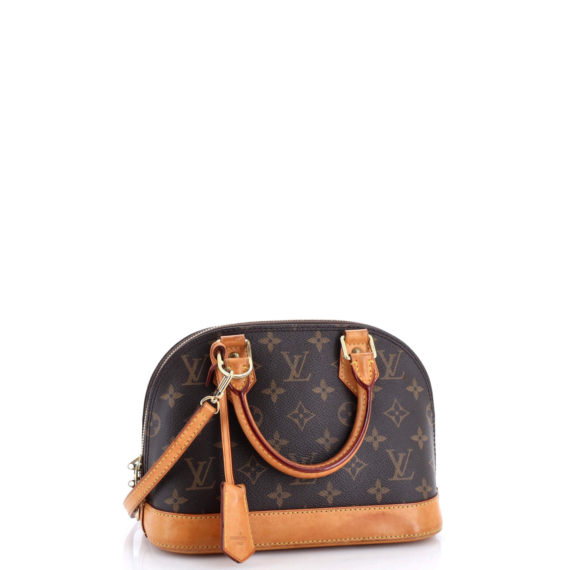 Pre-Loved Louis Vuitton Alma Handbag Monogram Canvas BB - Image 2