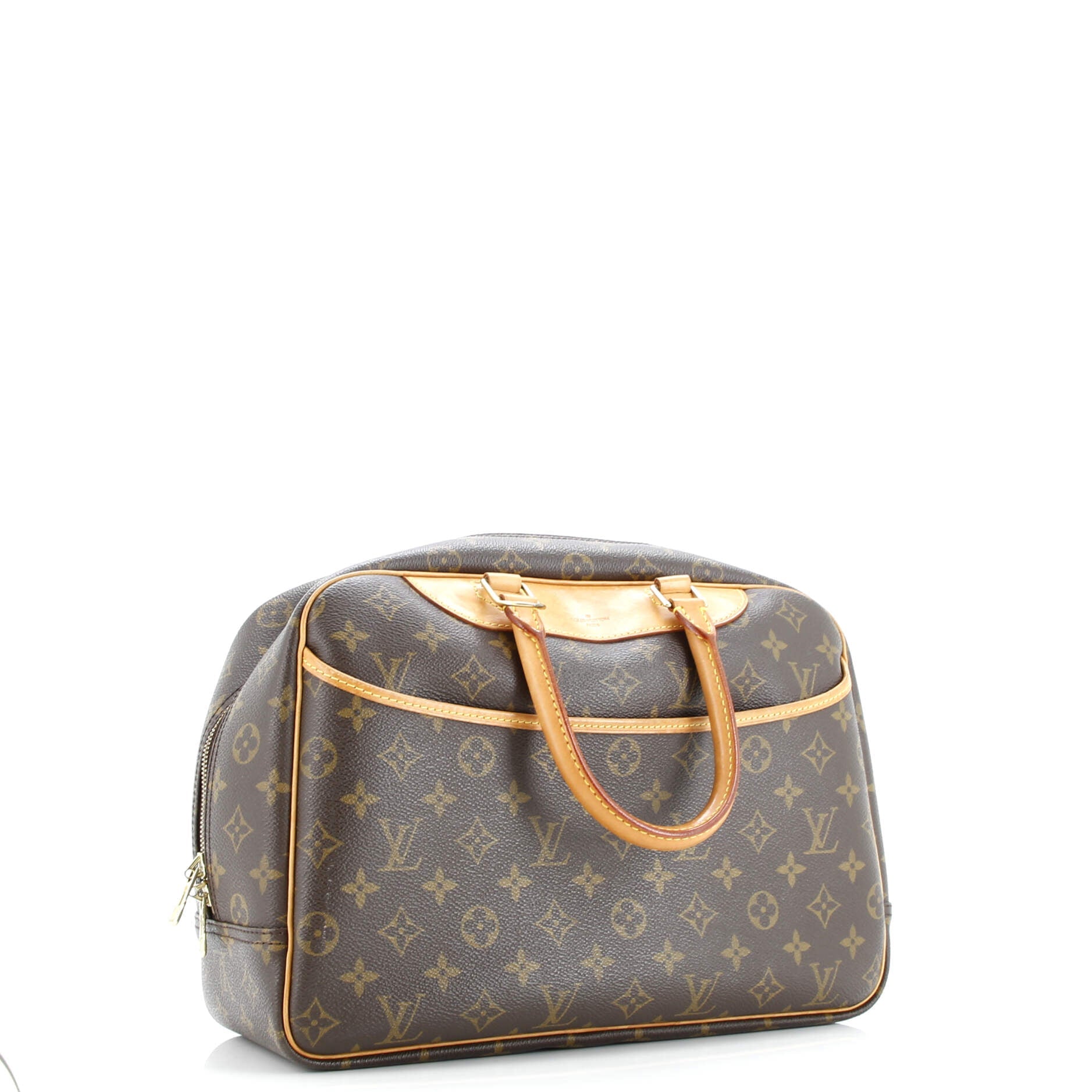 Pre-Loved Louis Vuitton Deauville Handbag Monogram Canvas - Image 2
