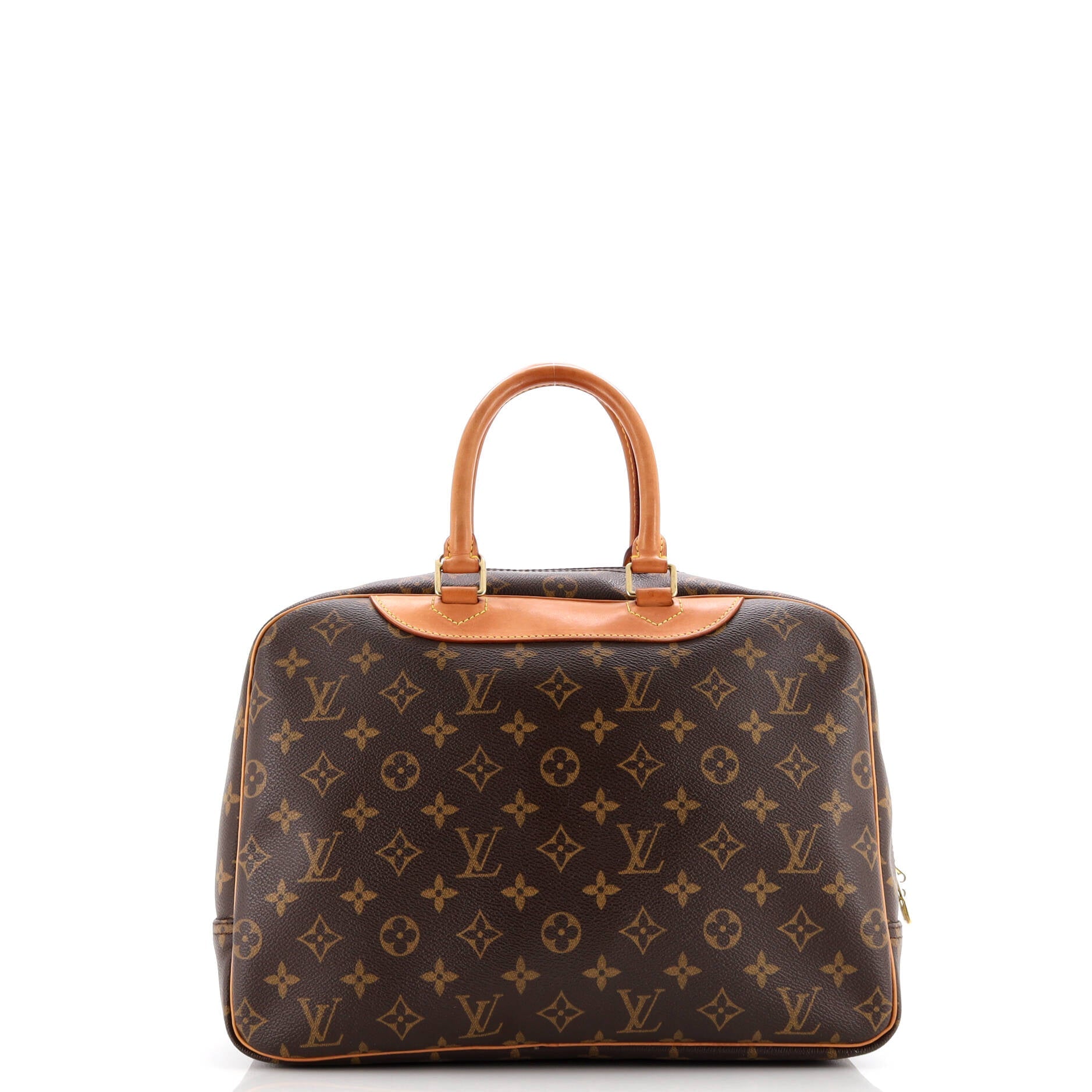 Pre-Loved Louis Vuitton Deauville Handbag Monogram Canvas - Image 3