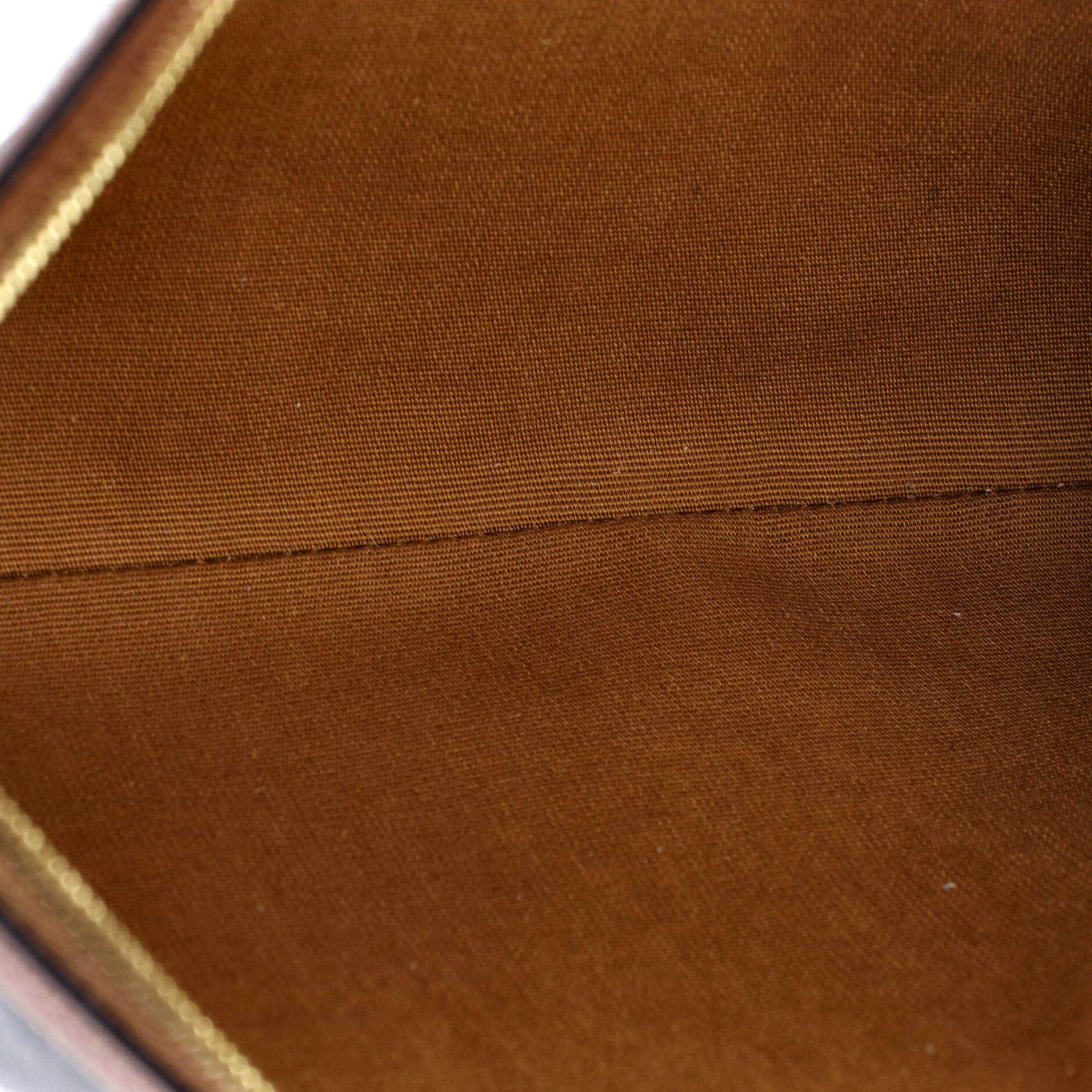 Pre-Loved Celine Logo Zip Wristlet Pouch Triomphe Coated Canvas Small - Image 5