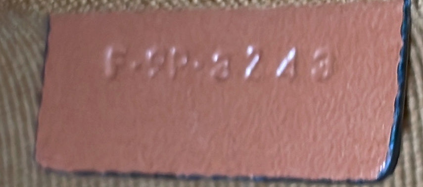 Pre-Loved Celine Logo Zip Wristlet Pouch Triomphe Coated Canvas Small - Image 6