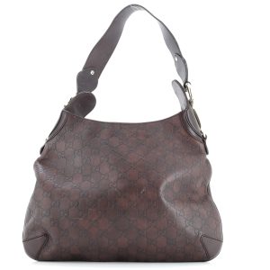 Pre-Loved Gucci Creole Hobo Guccissima Leather Medium