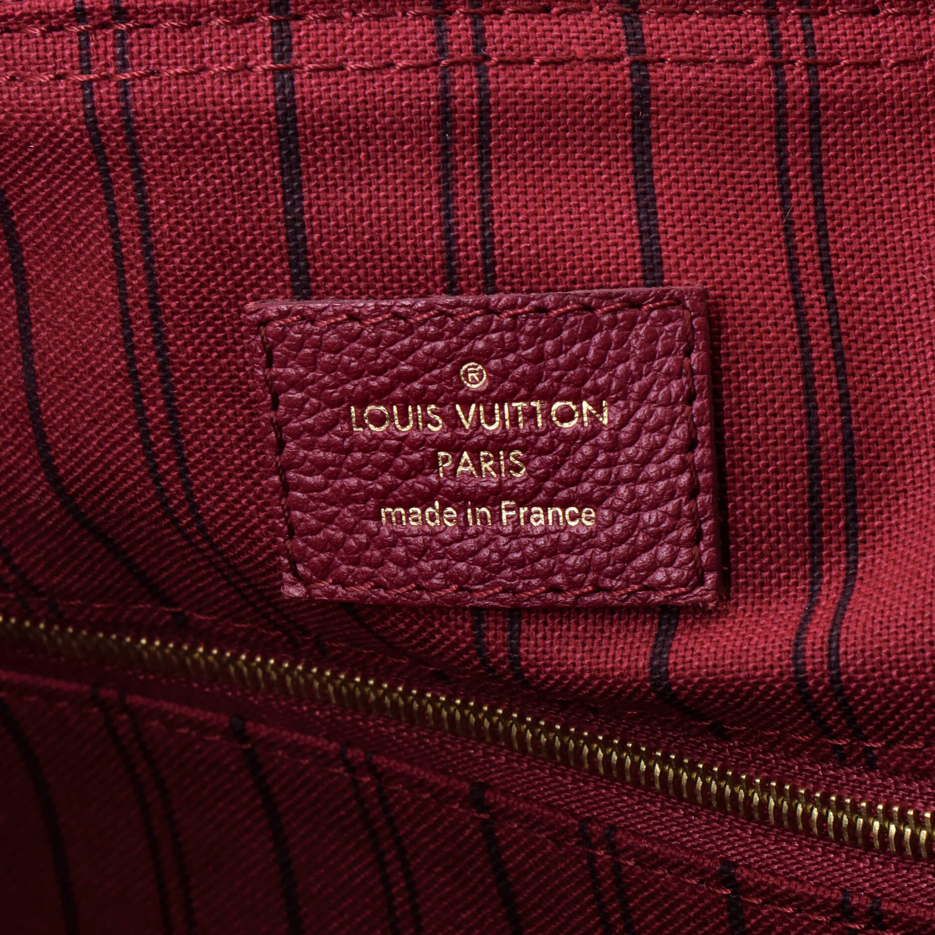 Pre-Loved Louis Vuitton Speedy Bandouliere Bag Monogram Empreinte Leather 30 - Image 6