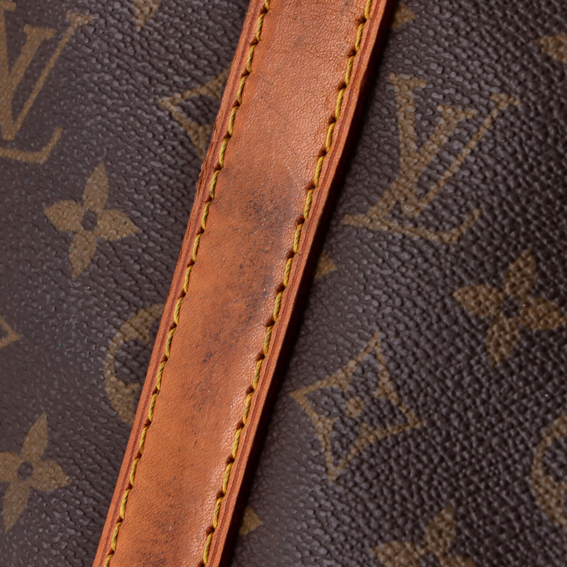 Pre-Loved Louis Vuitton Keepall Bandouliere Bag Monogram Canvas 50 - Image 7