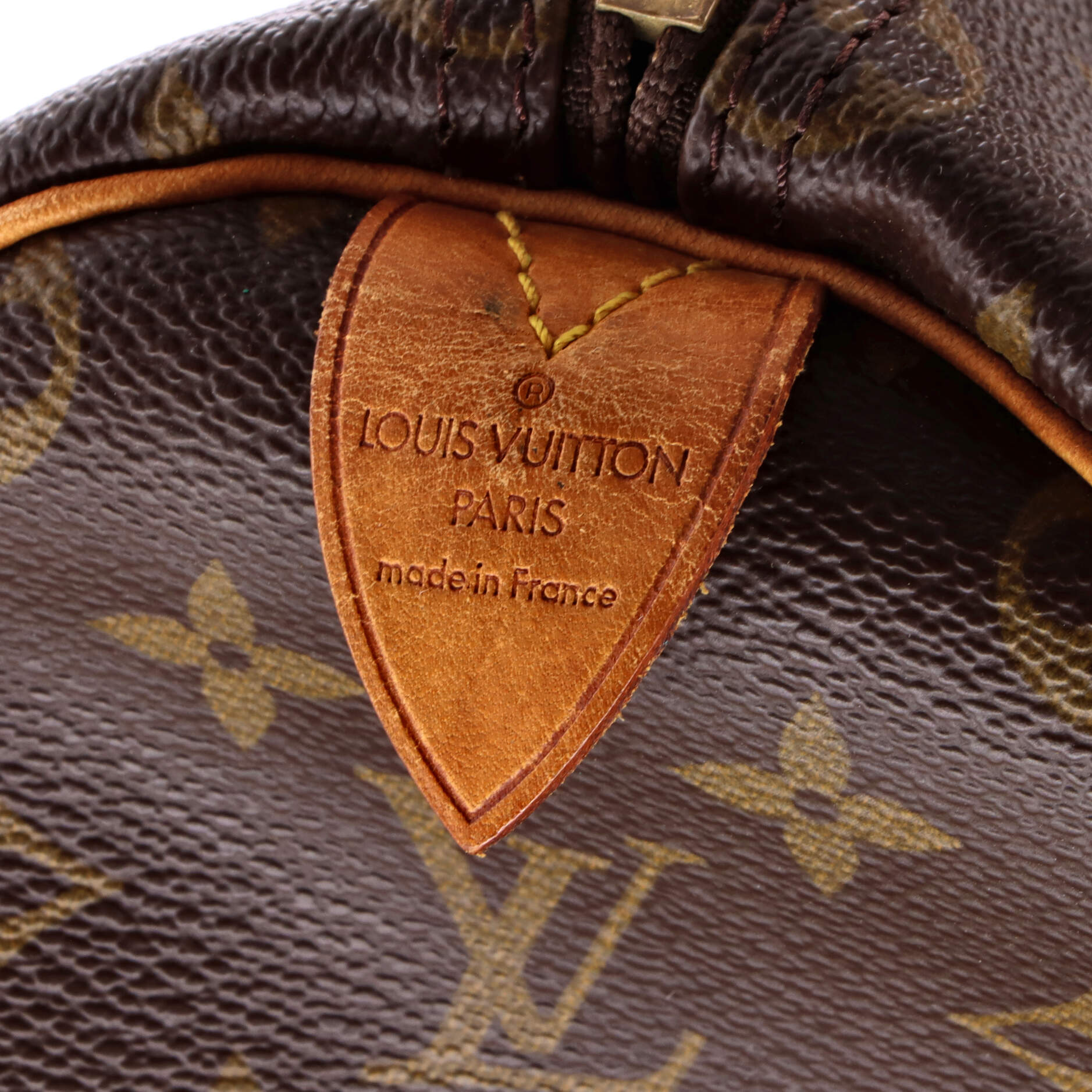 Pre-Loved Louis Vuitton Keepall Bandouliere Bag Monogram Canvas 50 - Image 8