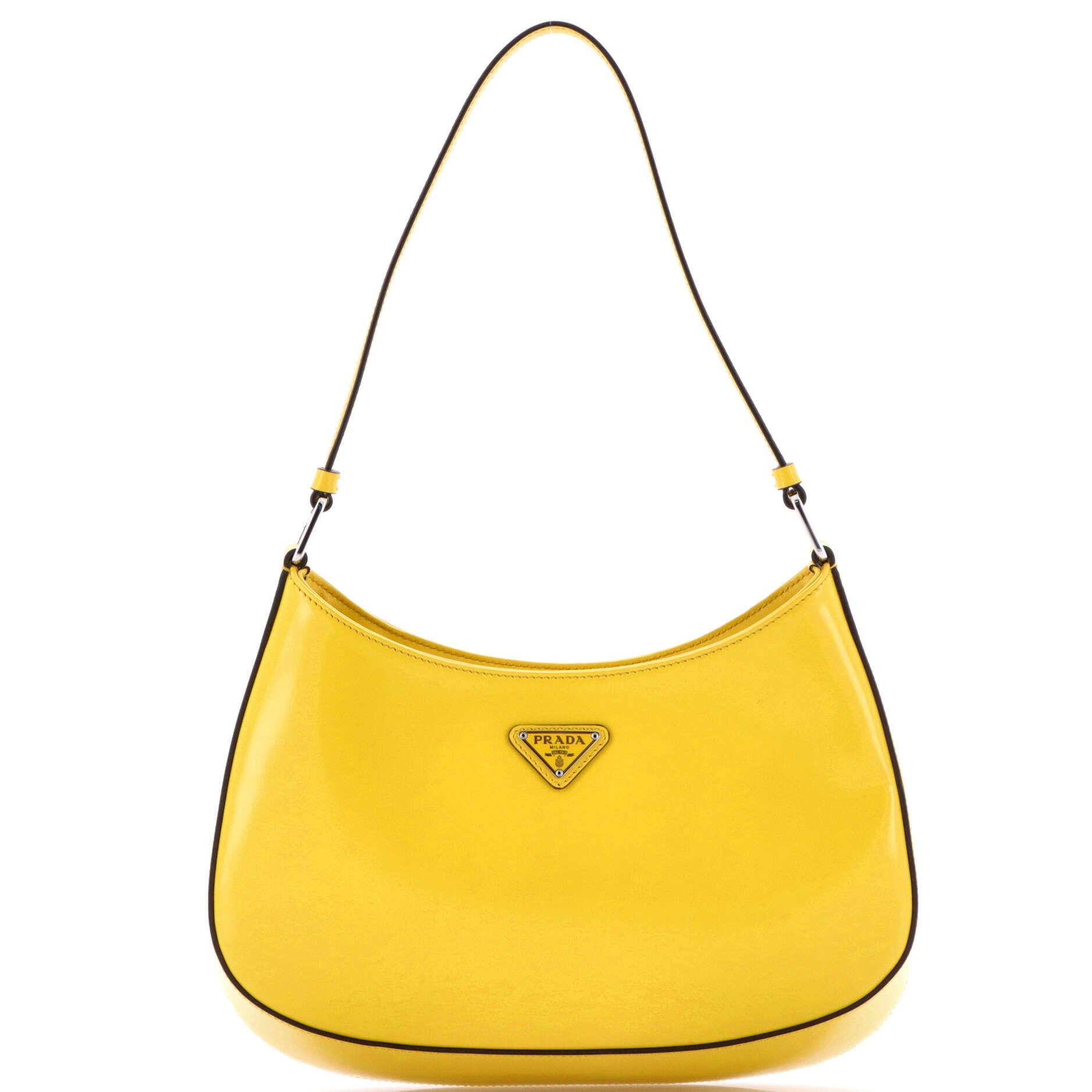 Pre-Loved Prada Cleo Shoulder Bag Spazzolato Leather Medium