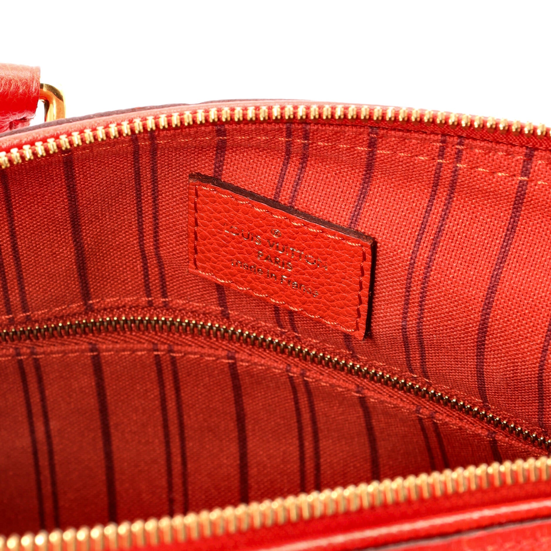 Pre-Loved Louis Vuitton Speedy Bandouliere Bag Monogram Empreinte Leather 30 - Image 8