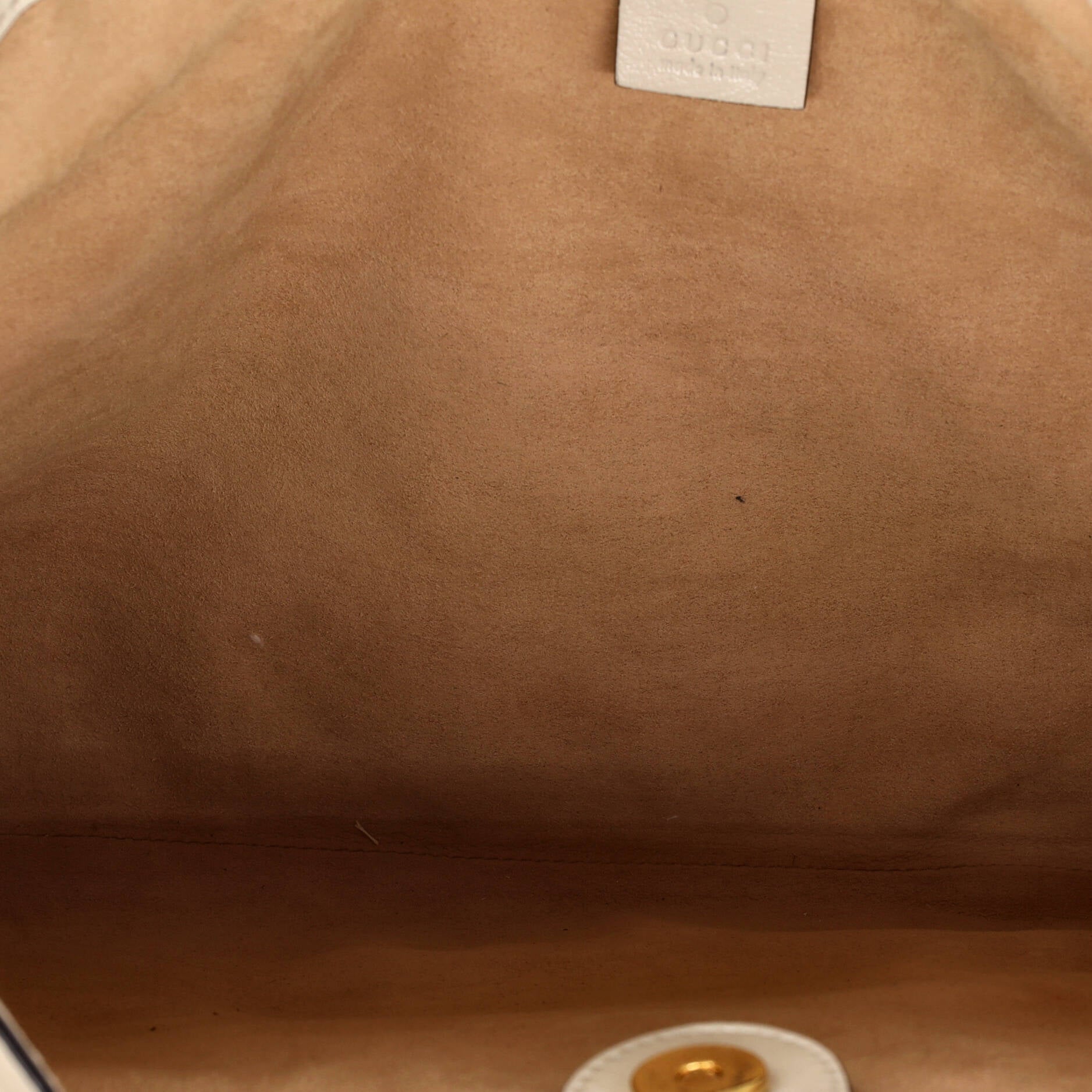 Pre-Loved Gucci Rajah Chain Tote Leather Large - Image 6