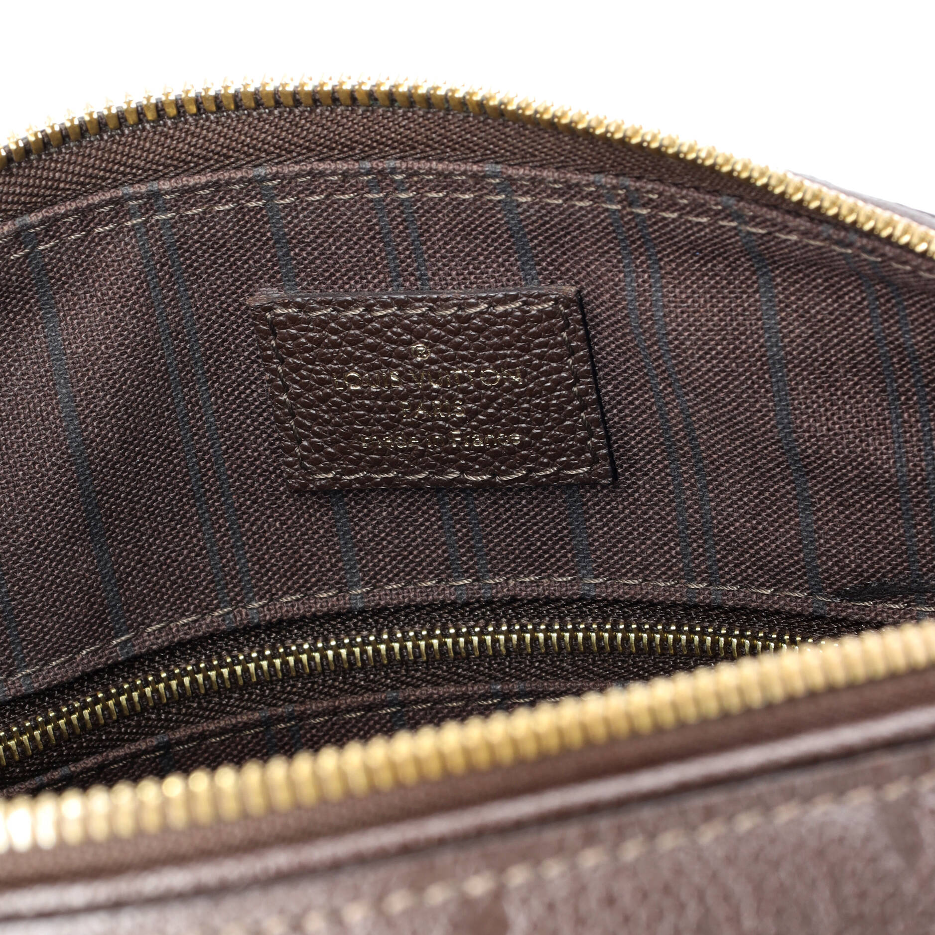 Pre-Loved Louis Vuitton Speedy Bandouliere Bag Monogram Empreinte Leather 25 - Image 7