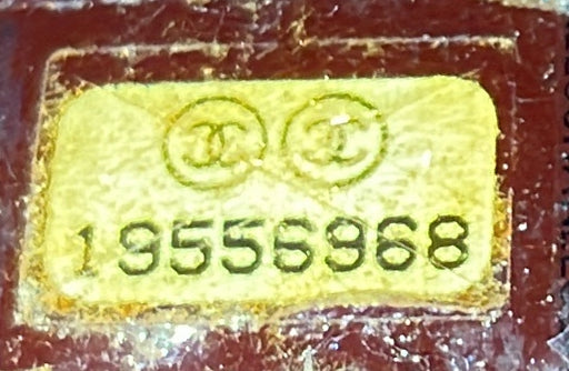 Pre-Loved Chanel Classic Double Flap Bag Quilted Caviar Medium - Image 7