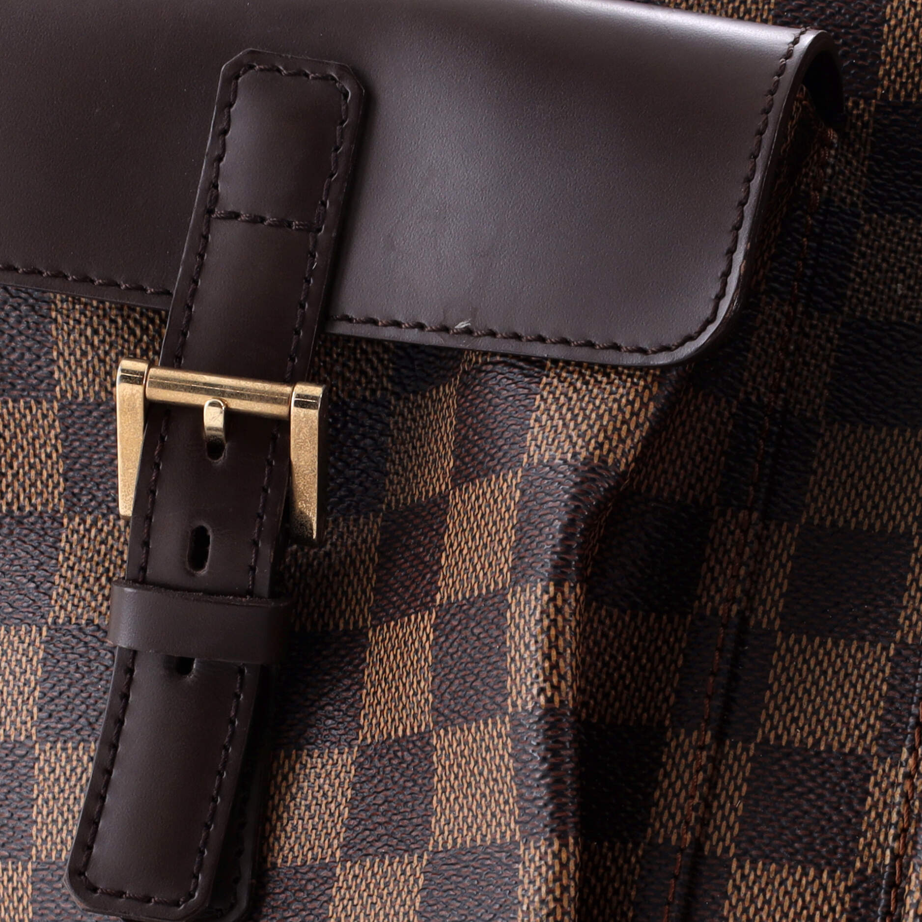 Pre-Loved Louis Vuitton Manosque Handbag Damier GM - Image 7